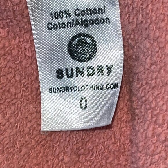 ANTHROPOLOGIE SUNDRY "Merci" SWEATSUIT CROPPED SWEATSHIRT & SWEATPANTS Sizes 1/0 - Picture 14 of 16